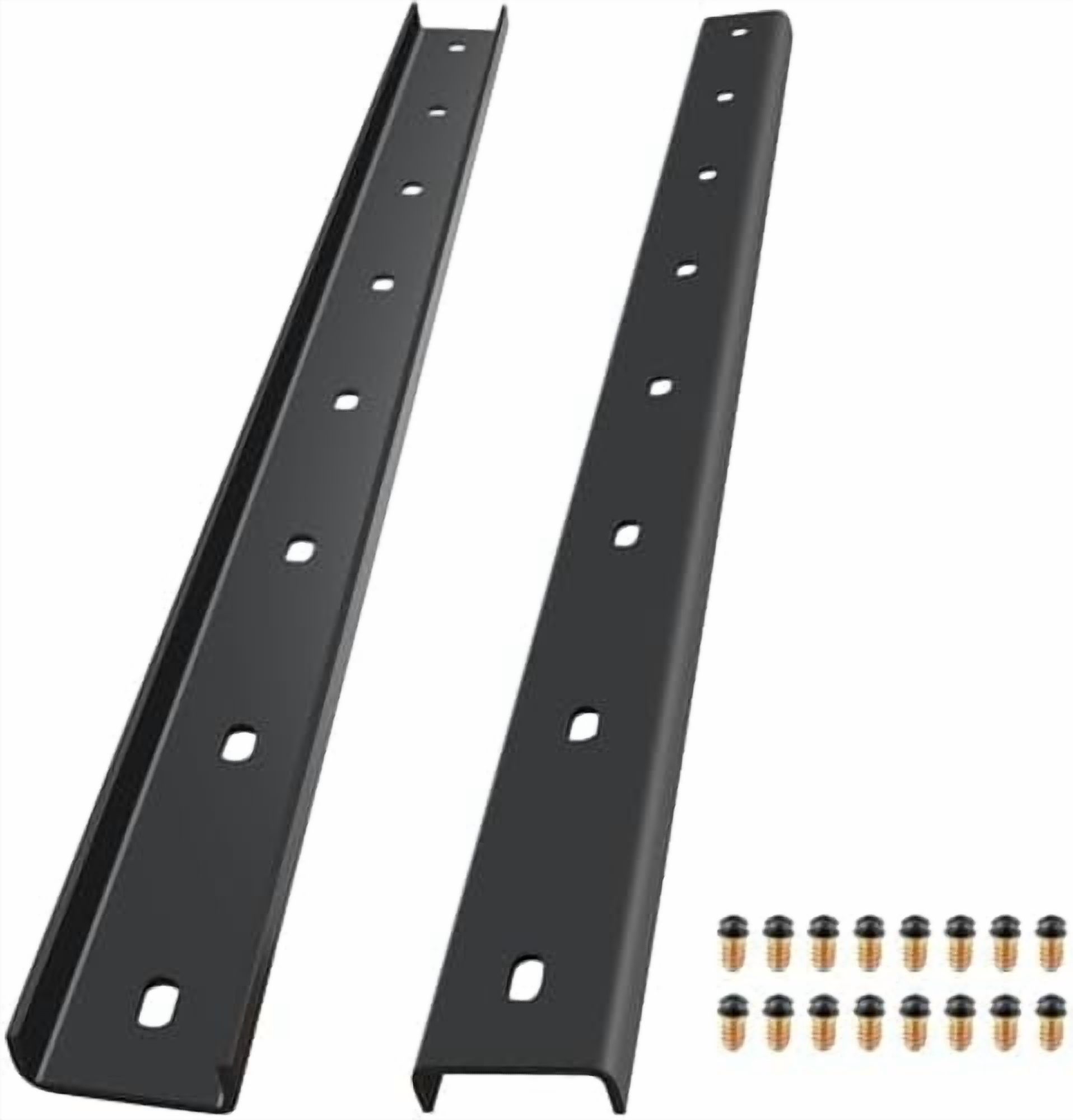 2 Pack C Channel Steel with Bolts, 30