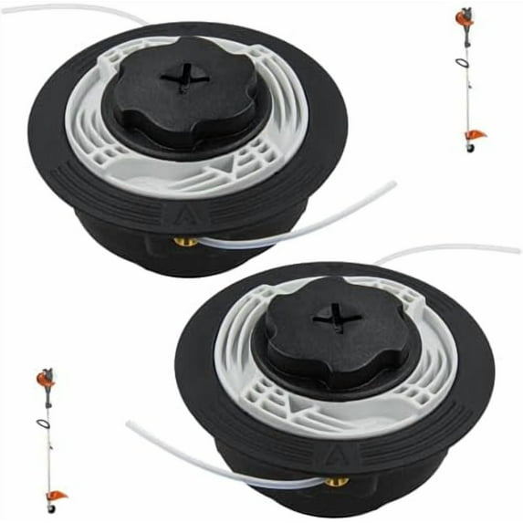 (2 Pack) C6-2 Trimmer Head for Stihl FS38 FS40 FS40C FS45 FS46 FS50 FS50C FSA60R FSA86R FSE60 FSE71 FSE81 Easy Loading Lawn Mower Garden Tool Accessories$$Tools