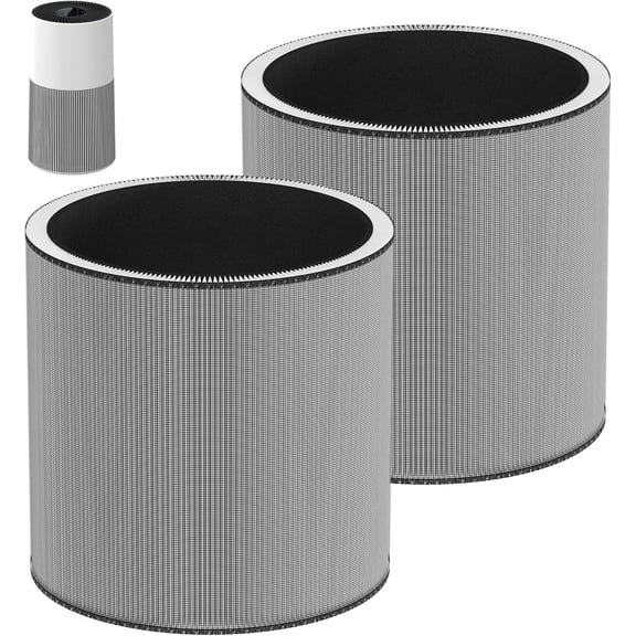 2-Pack C610 Replacement Filter Z Compatible with Winix C610 Air Cleaner Purifier 1712-0121-00, 3-in-1 True HEPA Filter