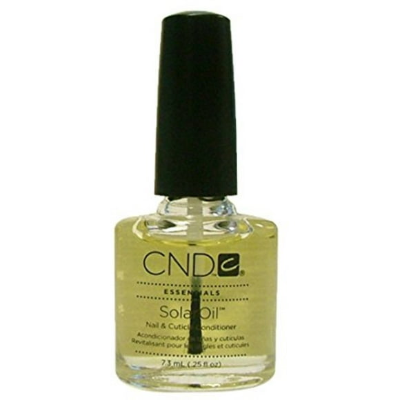 (2 Pack) CND Essentials Nail & Cuticle Conditioner, SolarOil, 0.25 Oz