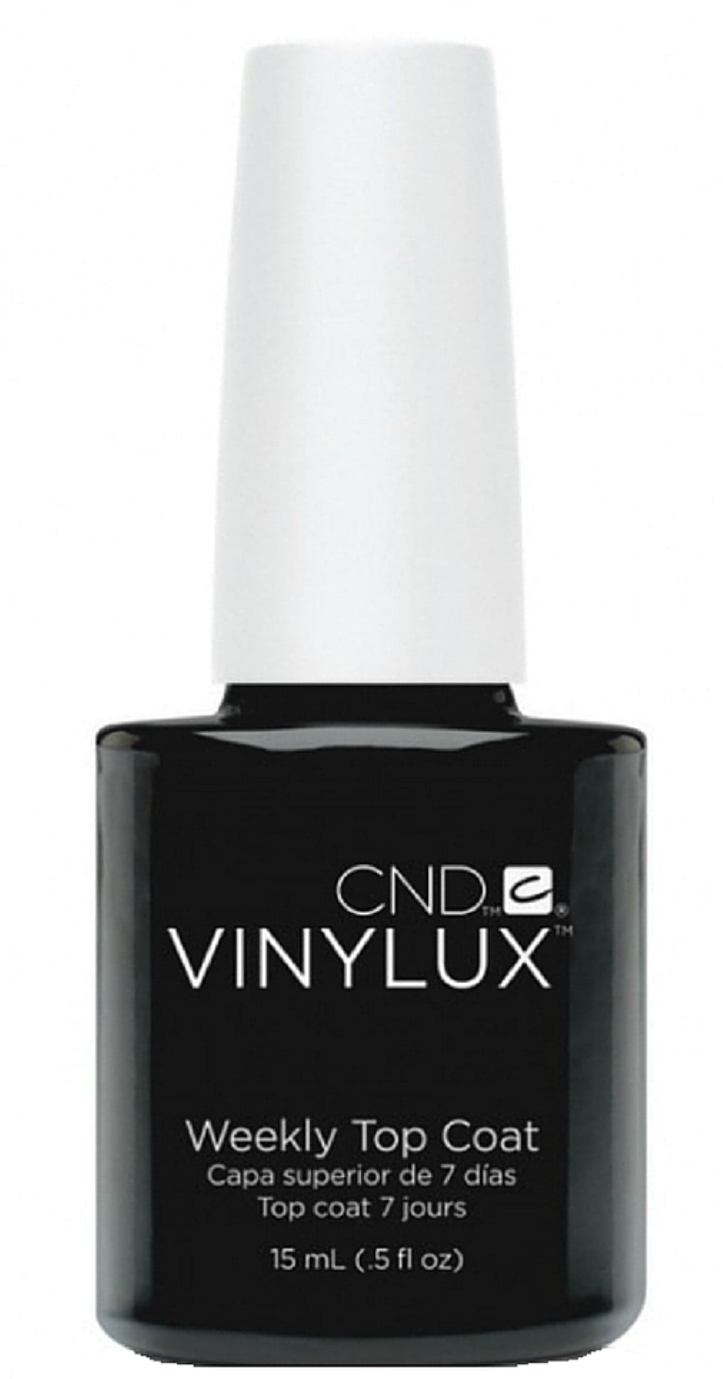 2 Pack - CND Vinylux Weekly Nail Polish, Top Coat 0.50 oz