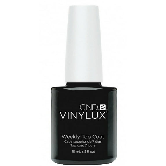 2 Pack - CND Vinylux Weekly Nail Polish, Top Coat 0.50 oz