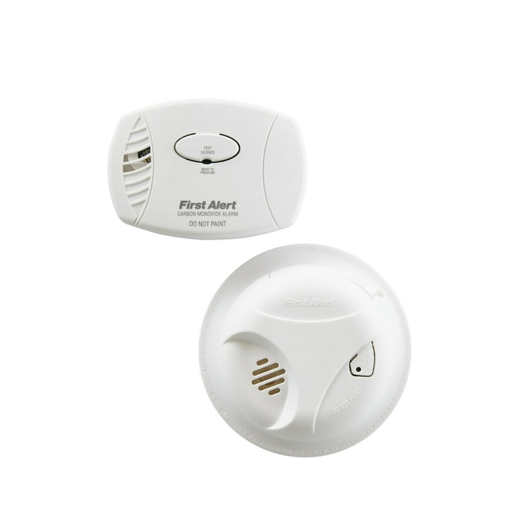 Pack with 1 Smart Carbon Monoxide Alarm and 1 Smart Smoke Alarm