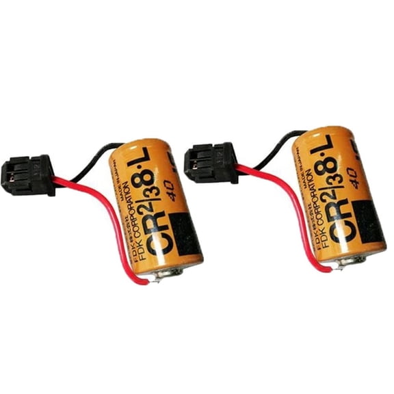 2-Pack CR2/3 8.L 3V Batteries 2000mAh Long-Lasting Power for PLC Battery US STOCK