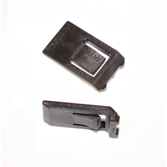 2 Pack Cabinet Door Angle Restriction for Frameless Cabinet Hinges, 86 Degree Kitchen Cabinet Door Restraints, Hinge Opening Angle Restrictor Clips, Nylon