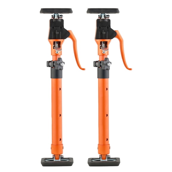2-Pack Cabinet Jack Support Pole, 18.9-29.5" Steel Telescopic Rod, 220Lbs Capacity for Drywall/Cabinet/Cargo