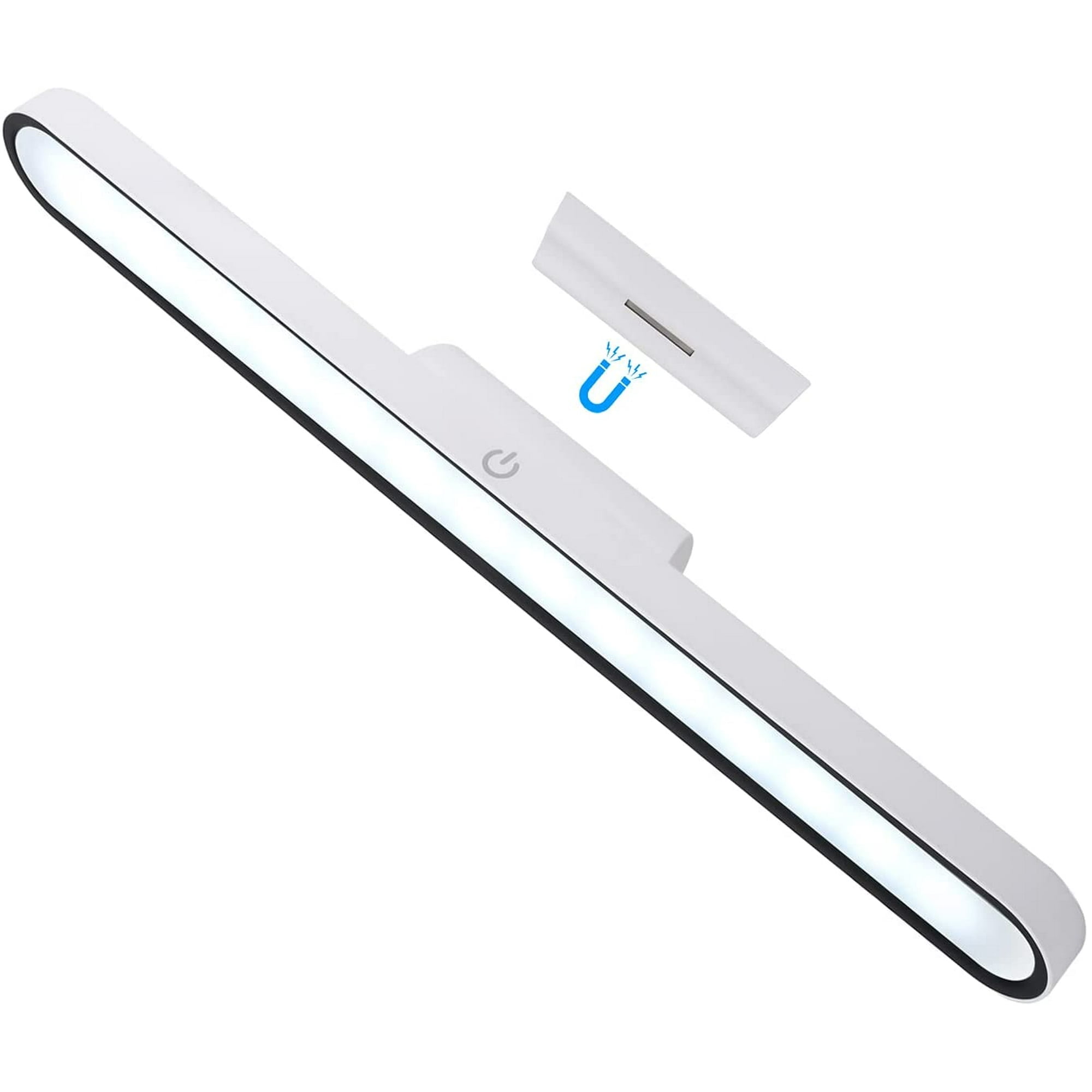 2 Pack Under Cabinet Lights , Wall Read Light, Rechargeable 28 LED Closet Lights with Adjustable Angle, Stepless Dimming and 3 Color Modes, Under Counter Lights for Kitchen