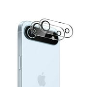 [2 Pack] Camera Lens Protector for Apple 17 Pro Max, 9H Tempered Glass Camera Cover Screen Protector Accessories, HD Clarity, Anti-scratch, Bubble Free, Case Friendly, Shockproof Full Protective