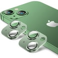 thumbnail image 1 of [2 Pack] Camera Lens Protector Compatible with iPhone13 6.1inch＆ iPhone 13mini 5.4inch [9H Premium Tempered Glass] [Anti-Scratch] [Aviation Aluminum Camera Protection][99.99% Transparency](Green), 1 of 5