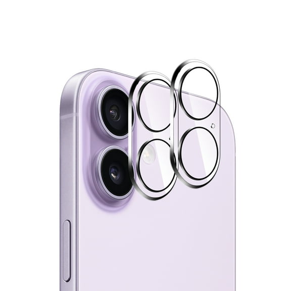 2-Pack Camera Lens Protector for iPhone 17,[Drop Protection] [Case Friendly] 9H Tempered Glass Camera Cover Screen [Update New Version]