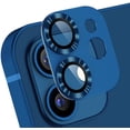 thumbnail image 1 of 2 Pack Camera Protector Compatible with iPhone 12 Whole Piece 9H Tempered Glass Anti Scratch Dust Strong Adhesion full coverage Protective Pacific Blue, 1 of 5