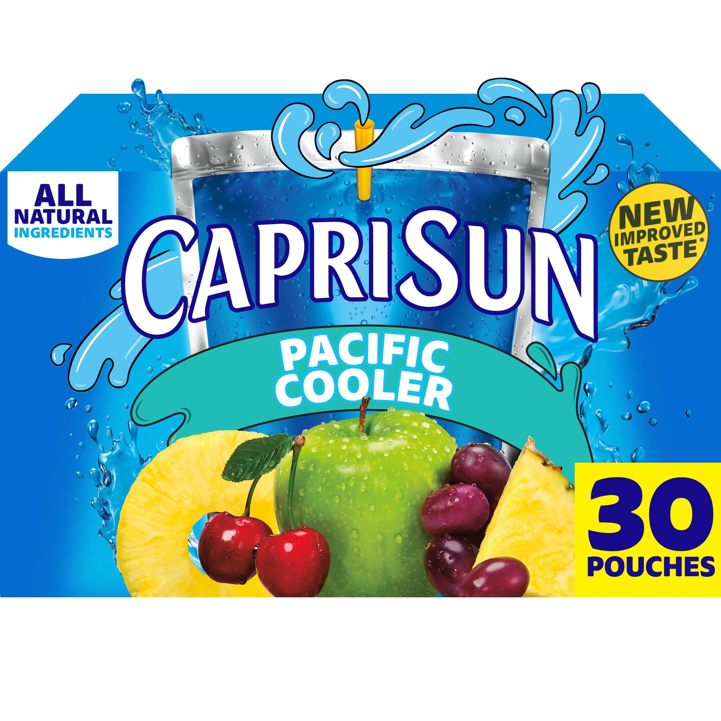 2 Pack Capri Sun Pacific Cooler Juice Drink Blend 30 pk Pouches - Value Pack