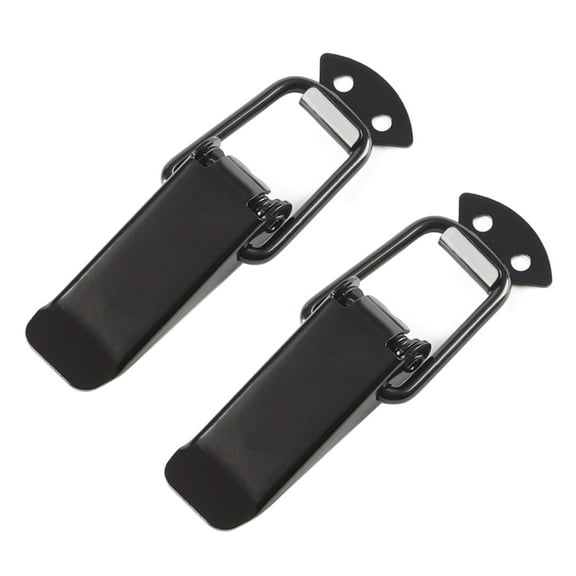 2 Pack Car Bumper Security Hook Lock Clips set Quick Release Hook Clips for Universal Car Trunk Car Accessories Durable