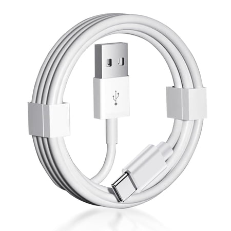 2 Pack Car Carplay Cable for iPhone 17 Air/15/16 16e 17e 15 Pro Max 15 Plus USB A to USB Type C Data Cord,iPad 10th Gen, Samsung Galaxy Tab A7 A8 A9 S10+ S9 S8 S7 Note 10 S10