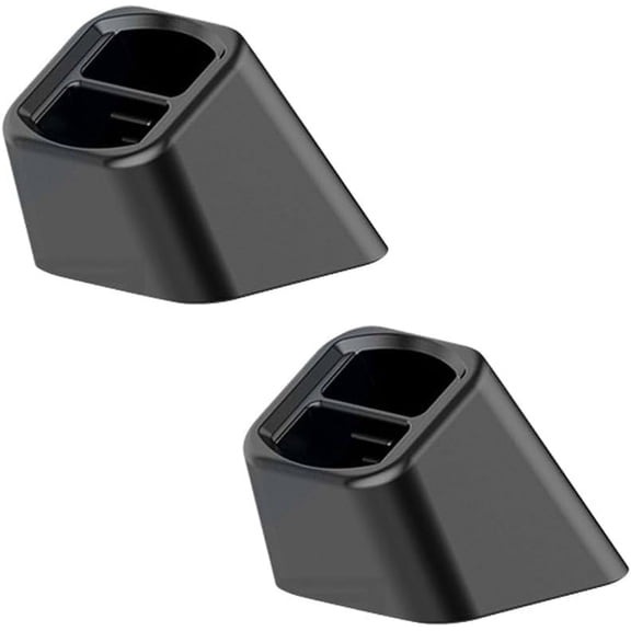 2 Pack Car Dashboard Stand Stick-on Base Mount Stand to Anywhere (Dummy Air Vent Outlet Simulator) for Table Phone Holder Bracket Desktop Wireless Charger Magnetic Clip GPS Cradle Clamp