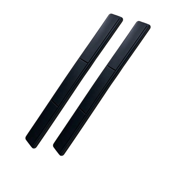 2 Pack Car Door Edge Guards, Rubber Anti Collision Strip for Car Truck SUV, Self-Adhesive Door Edge Trim for Vehicle Door Edges, No-Scratch Protector for Door Corners, 7.8x0.7 inch
