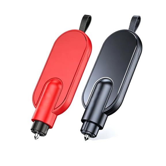2 Pack Car Escape Tool, 2026 New Vehicle Window Breaker and Seat Belt Cutter, Portable Car Emergency Exit Tool, Compact Automotive Safety Tool for Drivers