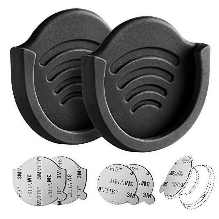 pop-tech Pack Car Phone Mount Holder, Silicone Grip with 3M