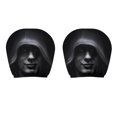 thumbnail image 1 of 2 Pack Car Headrest Cover, Stretchy Fabric Funny Face Design, Unique Scary Ghost Masque Pattern Head Rest Protector, Universal Headrest Cover for Car Truck SUV, 1 of 7