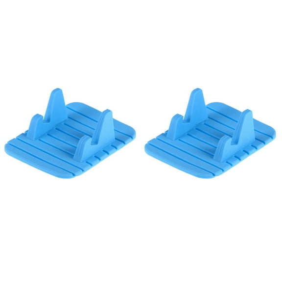 2 Pack Car Phone Mount Ornaments for Dashboard Cell Holder Blue