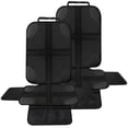 thumbnail image 1 of 2-Pack Car Seat Protector, Features Waterproof 600D Fabric and Thick Padding, Non-Slip Backing and 2 Mesh Pockets, Universal Seat Cover Mat for Child Seats, 1 of 7