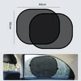 thumbnail image 1 of 2 Pack Car Side Casement Sun Shade Sunshade Mesh Cover UV Blocking Curtain, 1 of 5
