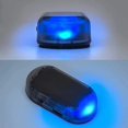 2 Pack Car Solar Power Simulated Dummy Alarm Light,Fake Car Alarm LED