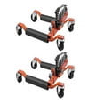 thumbnail image 1 of 2-Pack Car Wheel Dolly Set w/ Hydraulic Jack, 1500LBS Capacity, for Trucks, RVs & Trailers, 1 of 7