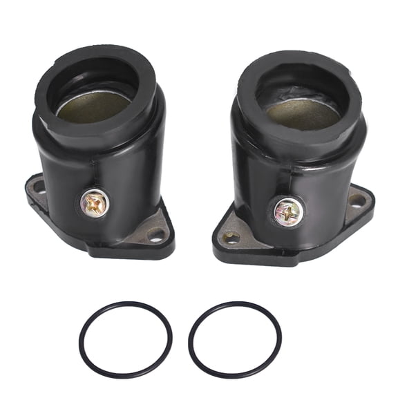 2-Pack Carburetor Interface Adapter Carb Intake Manifold Boot Pipe for Honda CA250 CMX250