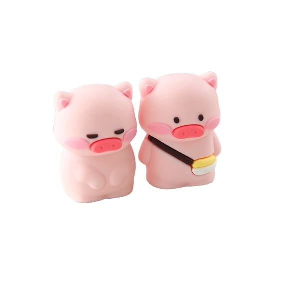2-Pack Cartoon Animal Hand Cranked Pencil Sharpeners, Mini Shaped Sharpener for Standard Pencils 6.9-8mm, Portable Compact Design for Easy Carrying in Pencil Cases