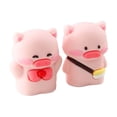 2-Pack Cartoon Animal Hand Cranked Pencil Sharpeners, Mini Shaped ...