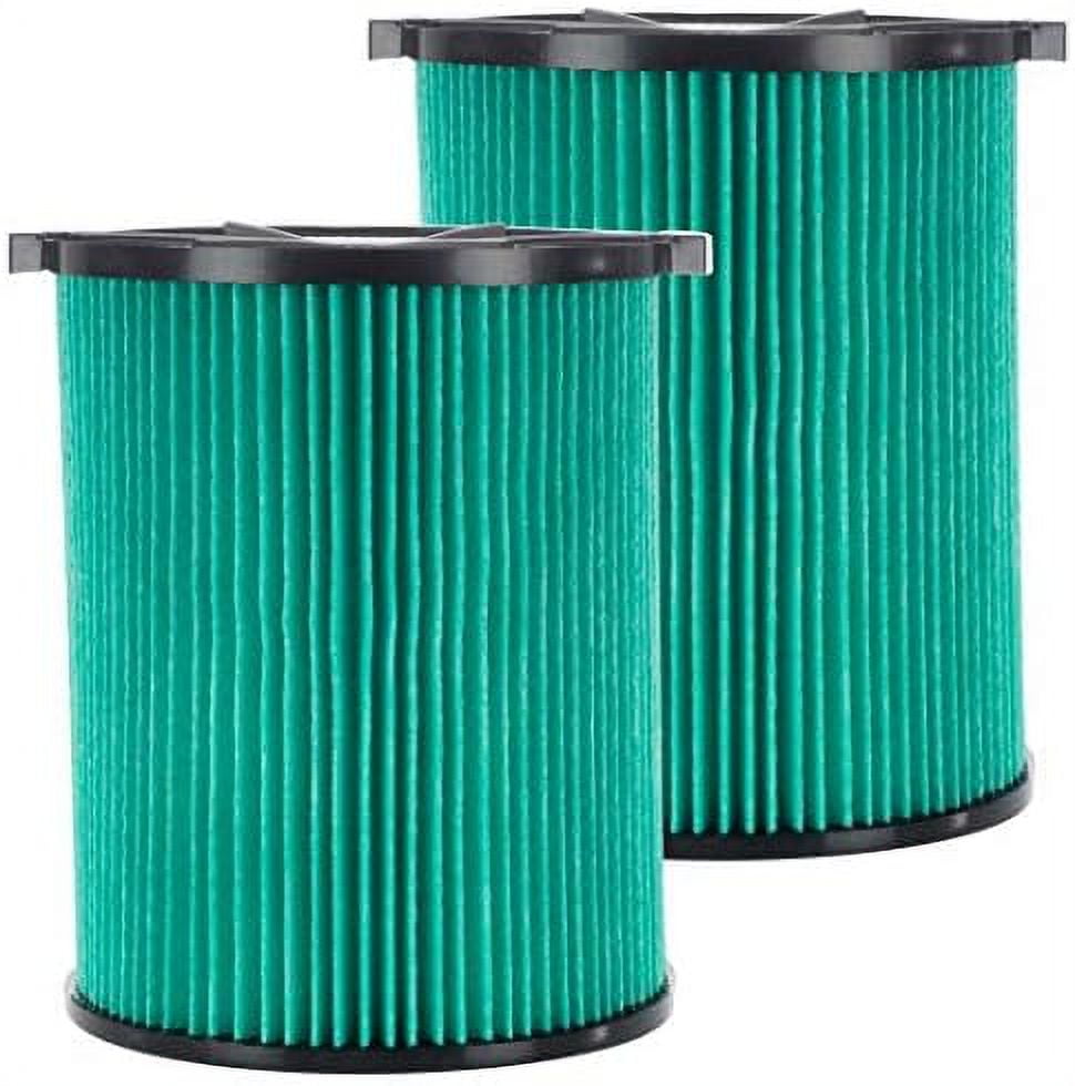 2 Pack Cartridge Filter Replacement Part # 97457 Compatible with RIDGID ...