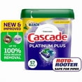 thumbnail image 1 of (2 Pack) Cascade Platinum Plus Dishwasher Pods, Dishwasher Detergent, Dish Detergent Soap, Lemon, 57 Count, 1 of 1