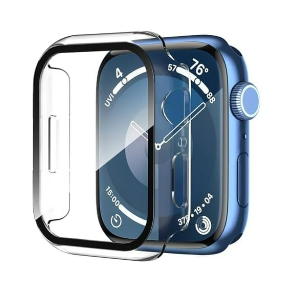 2 Pack Case Built in Tempered Glass Screen Protector Compatible with ...