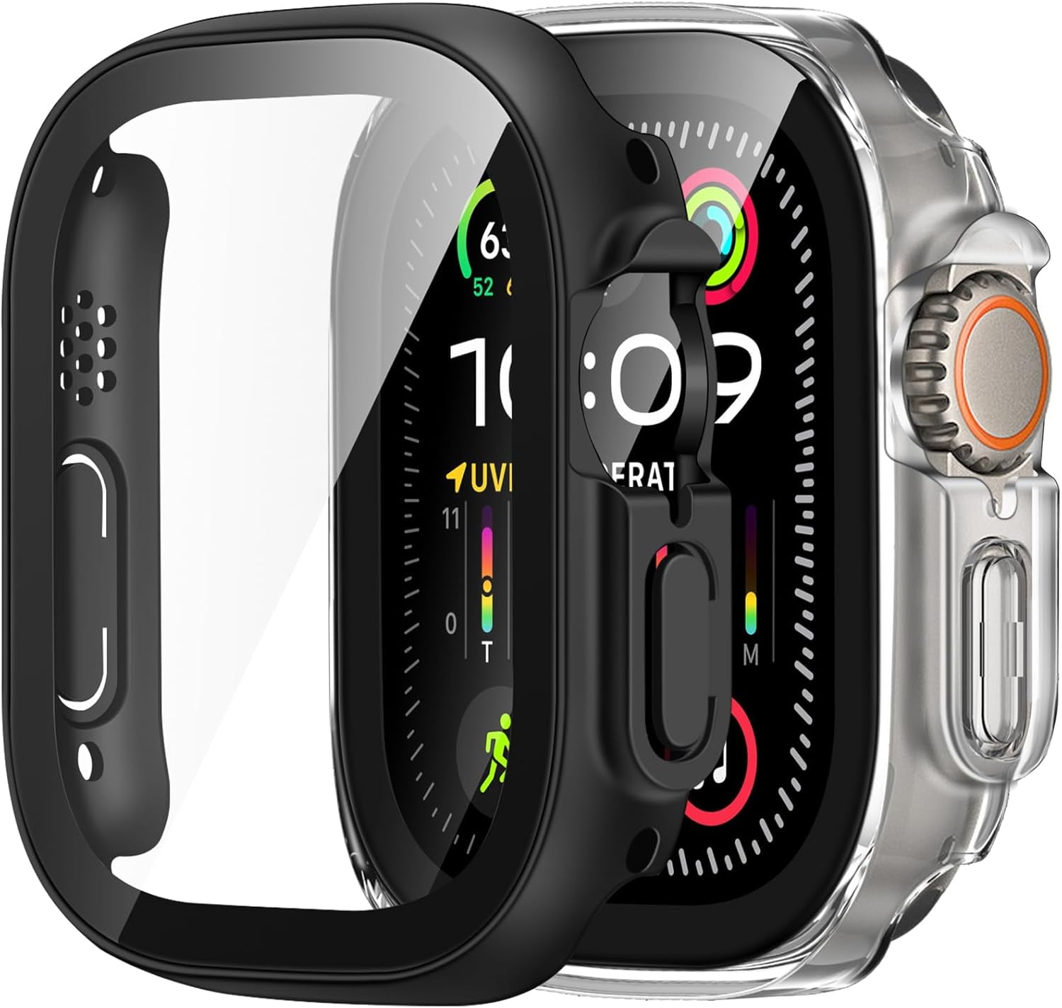 2 Pack Case Compatible with Apple Watch Ultra 2 / Ultra Case 49mm