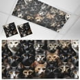 thumbnail image 1 of 2 Pack Cat Fluorescent Light Covers for Ceiling Lights Pet Animal Cat Ears Eyes Magnetic Ceiling Light Covers Overhead Light Filters for Office Classroom Home, 1 of 9