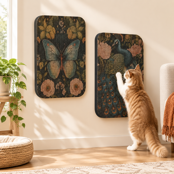 2 Pack Cat Wall Scratcher Artd For Cats