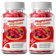 2 PackCatfit Magnesium Glycinate Gummies - Magnesium Supplement, for Mood,Sleep,Immune