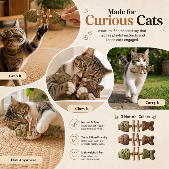 2-Pack Catnip Toys, Dental Chew Cat Toys Silvervine Catnip Combo Chew, Catnip Natural Edible Wood Stick For Deep Teeth Cleaning And Stress Relief