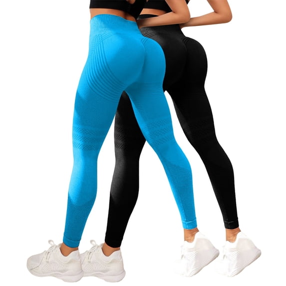 2 Pack Cellulite Leggings Womens High Waisted Lipedema Compression Legging Tummy Control Seamless Workout Yoga Pants Compression Leggings Butt Lifting Legging for Women