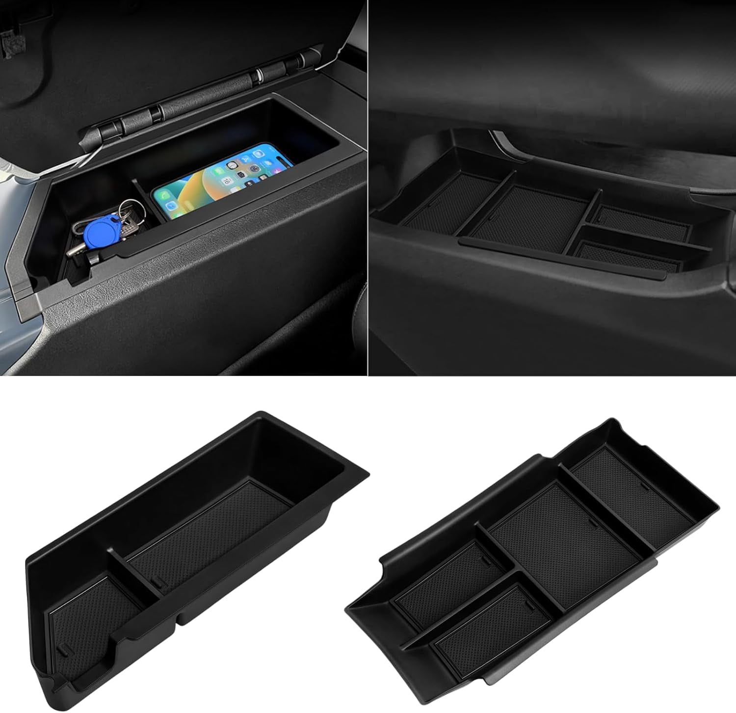 Center Console Armrest Storage Box Organizer Tray – Fits 2024-2025 Buick Envista