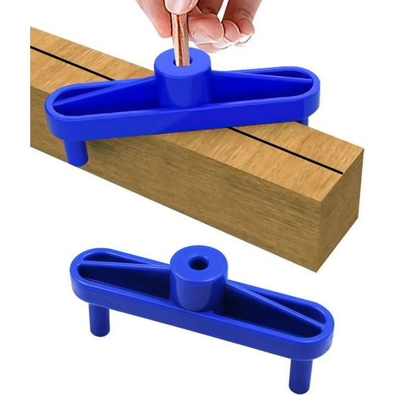 2 Pack Center Scribe Line Locator Scriber Center Finder Marker Positioner Positioning Ruler Scribing Gauge Centerline Measuring Tool for Woodworking Wooden DIY