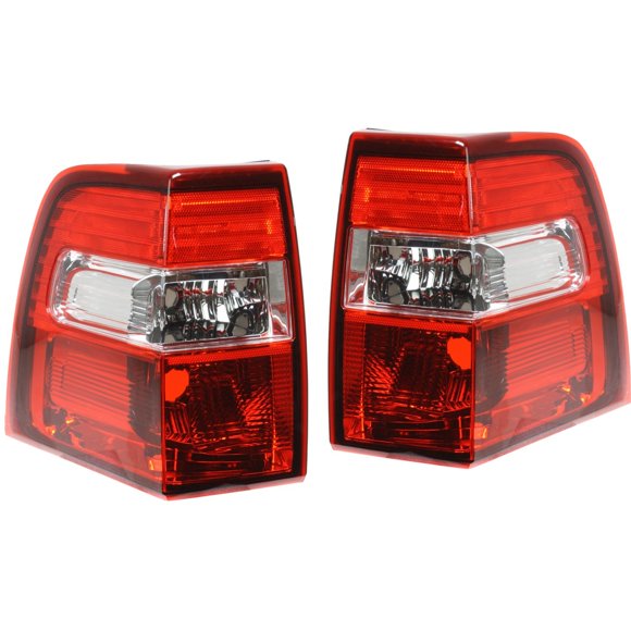 2-Pack Certified Tail Light Tails Taillamps Brakes for Driver & Passenger Side - FO2800201C, FO2801201C