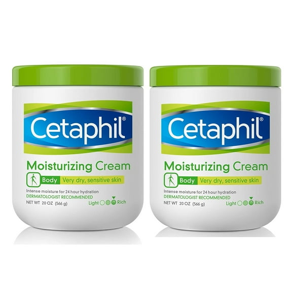 Cetaphil Moisturizing Cream | Hydrating Moisturizer For Dry To Very Dry, Sensitive Skin | 20 Oz each. Pack of 2.