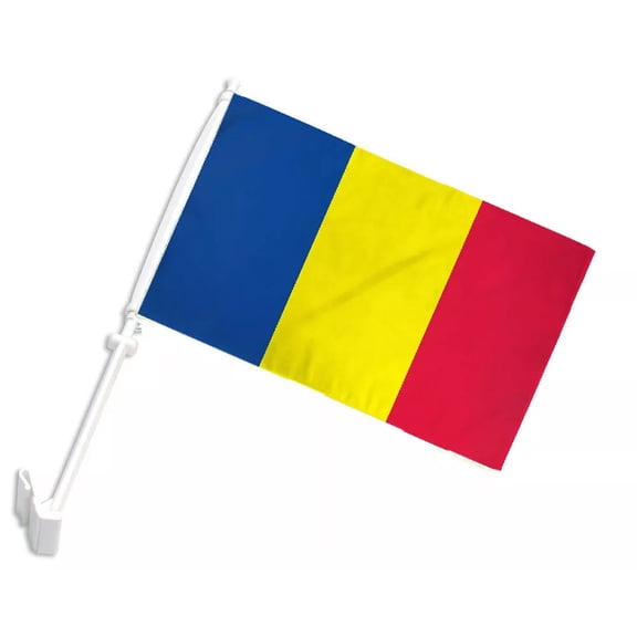 (2 Pack) Chad Country Car Window Vehicle 12X18 12"X18" Flag