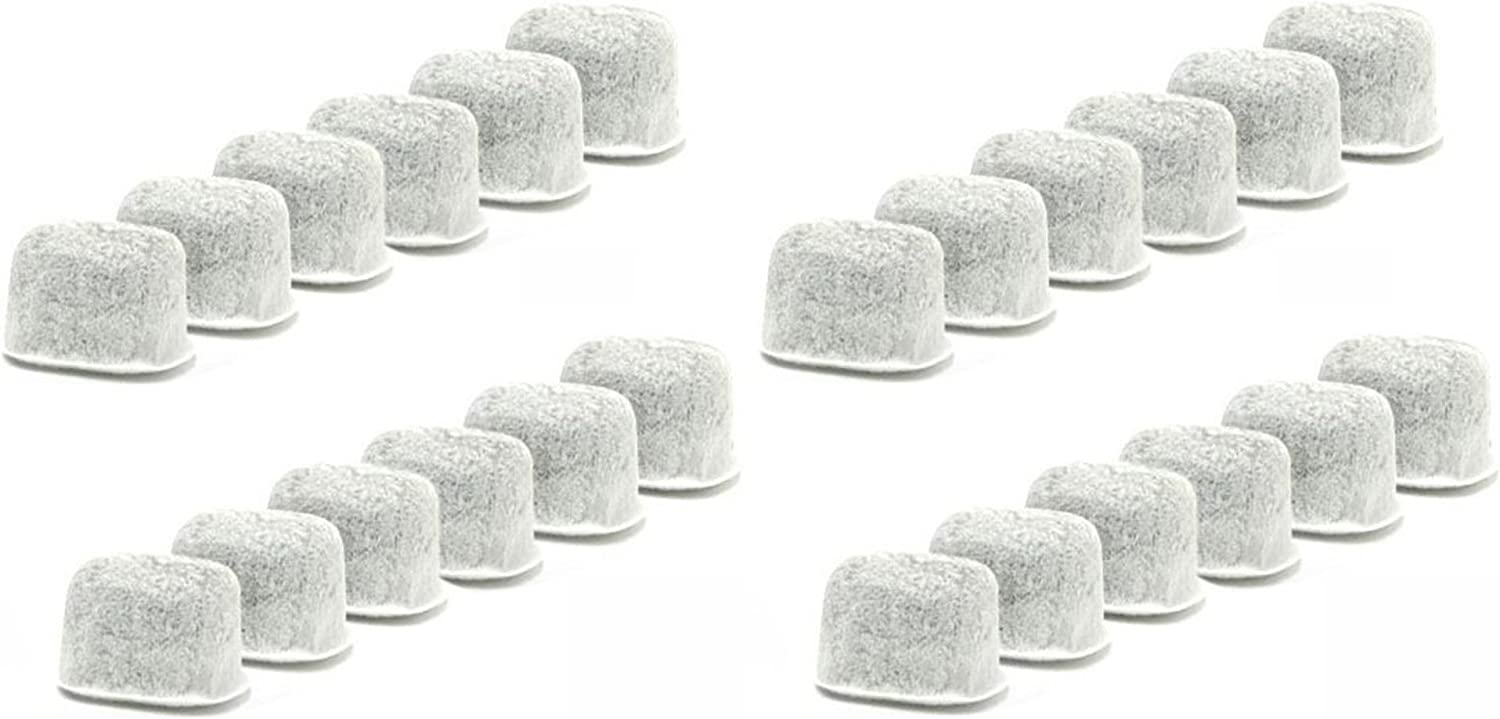 2 Pack Charcoal Water Filter, Fits Cuisinart DCCRWF Coffee Makers