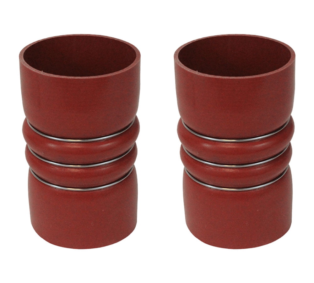 2 Pack Charge Air Coolers Hot Air Hose 4"X7" Replaces 1673-866-C 01-34720-000 1673866C2 2014134C 266389C 266389C91 3017490 3515224C 3515968C 367400075 561.1540075 D506031 FLX7716 HE8716
