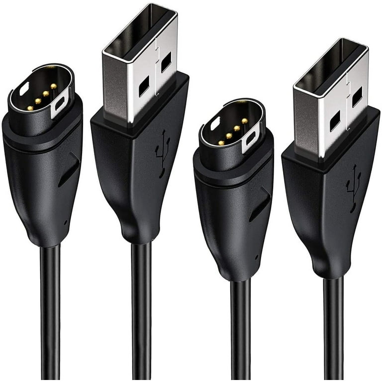 2 Pack Charger Cable Compatible for Garmin Forerunner 955 945 55 745 255S Music 255S 255 255 Music Charger Replacement Walmart