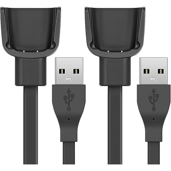 [2-Pack Charger Compatible with Bond Touch Bracelet - USB Charging Cable 3.3ft /100cm - Long Distance Connection Bracelets Accessories