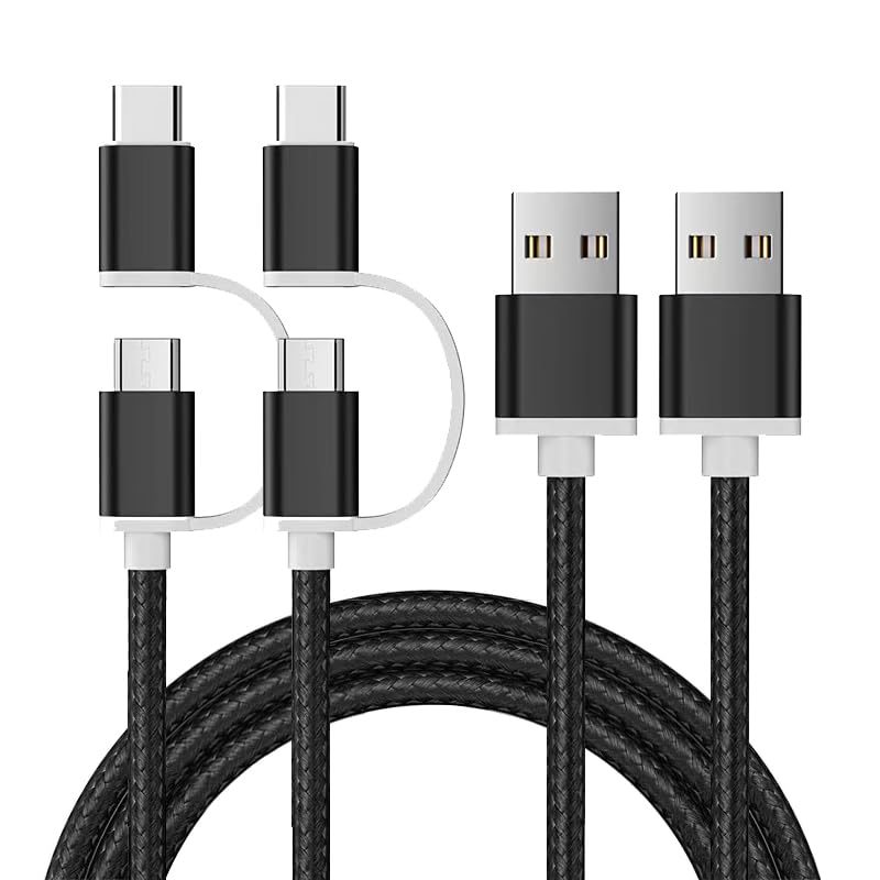 2 Pack Charger Cord Compatible with Amazon Fire Kids Tablet, Replacement for Fire 7, Kindle Fire
